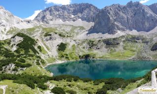 Zur Coburger Hütte über den Jubiläumsweg