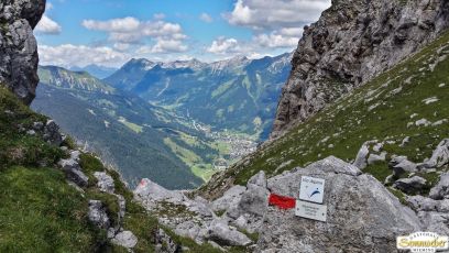 Zur Coburger Hütte über den Jubiläumsweg