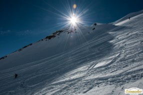 Skitour Pirchkogel - Der Abfahrtshang