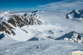 Skitour Pirchkogel - Blick Richtung Osten