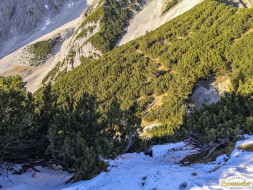 Gacher Blick über dem Hochnebel