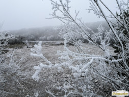 Gacher Blick über dem Hochnebel