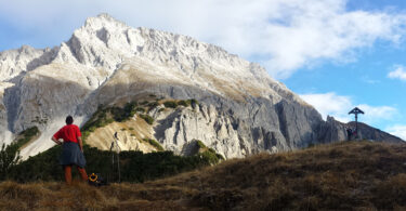 Gacher Blick mit Plattig
