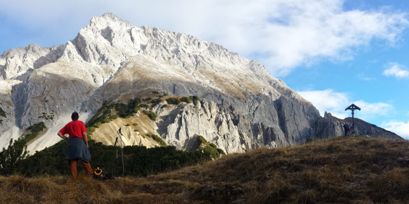 Gacher Blick mit Plattig