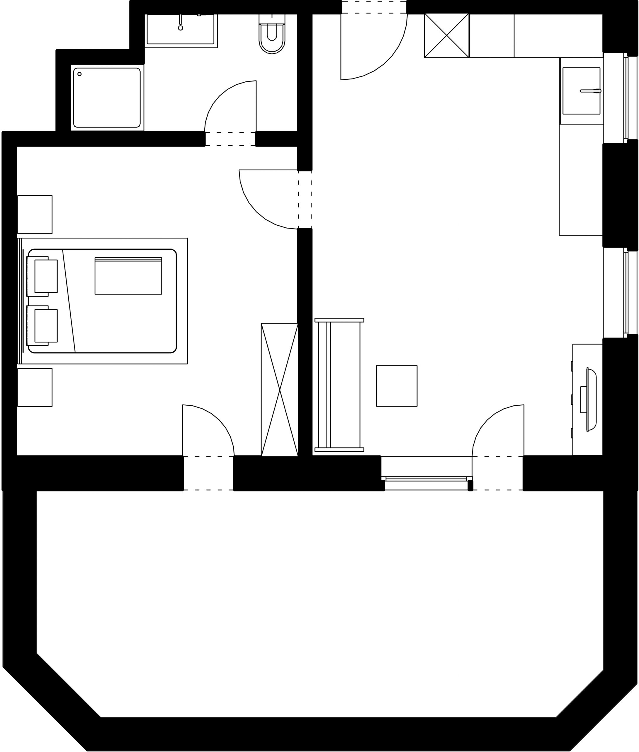 Apartment Laerchenblick layout plan